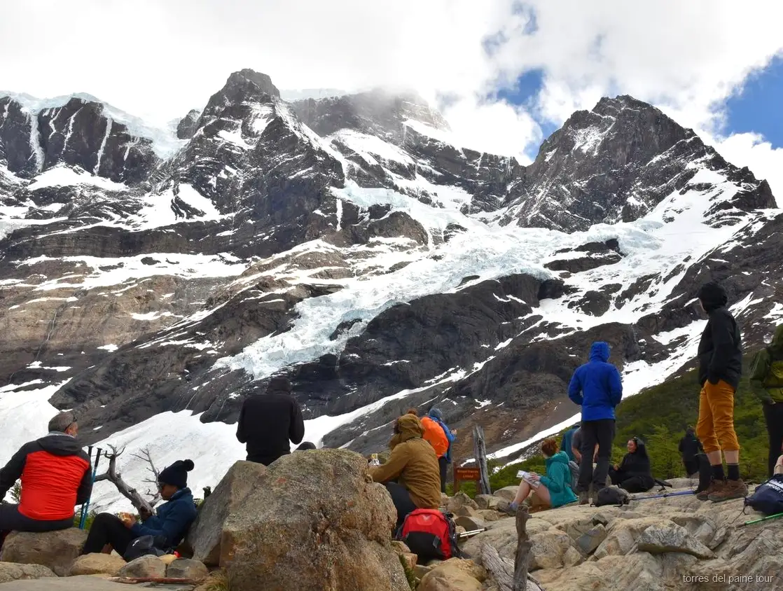 Cuernos del Paine viewed from the French Valley trek in Torres del Paine